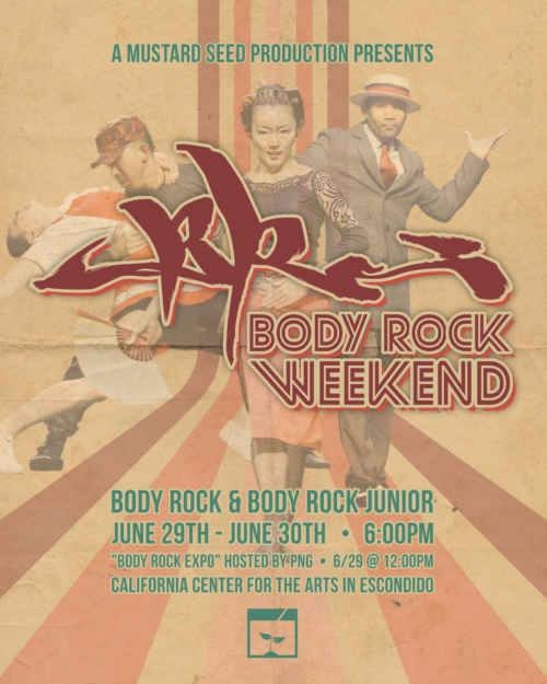 Body Rock Dance Competition 2019 poster