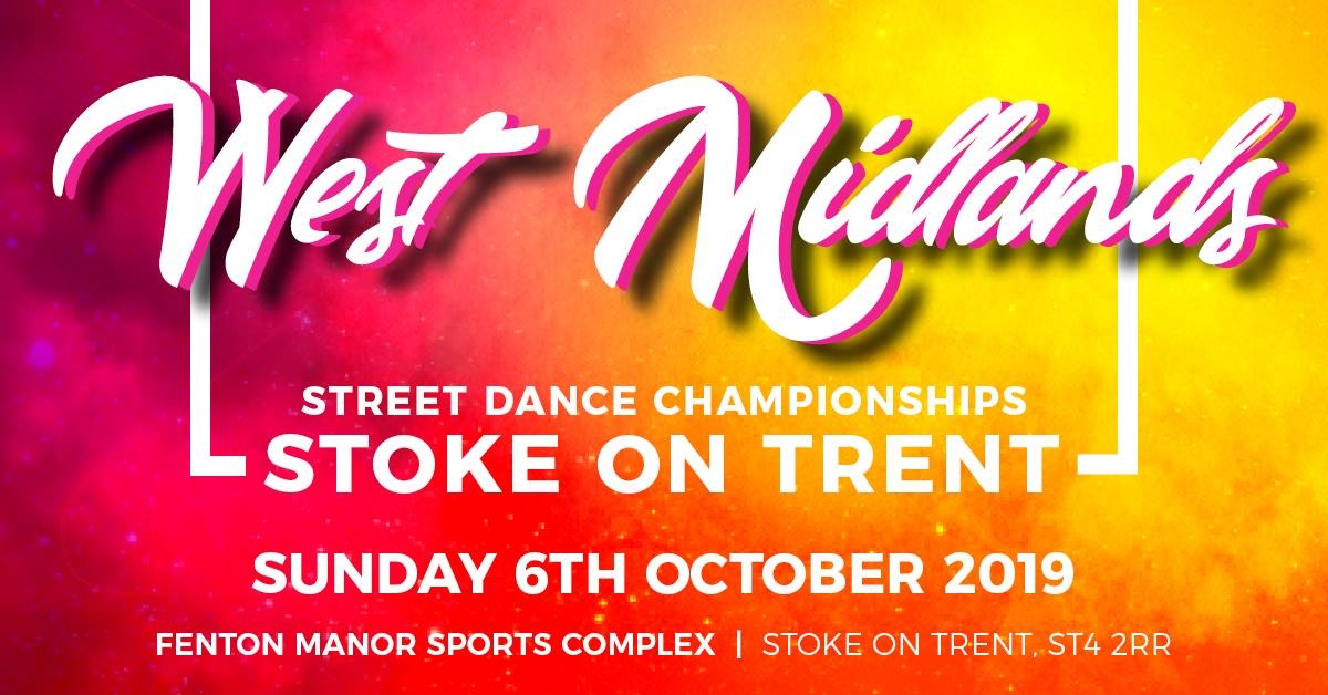 UK Street Dance Challenge - West Midlands 2019 poster