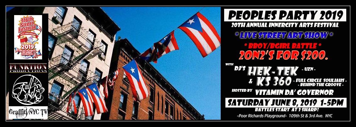 Peoples Party 2019 poster