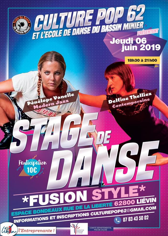 Stage de danse Fusion Style 2019 poster
