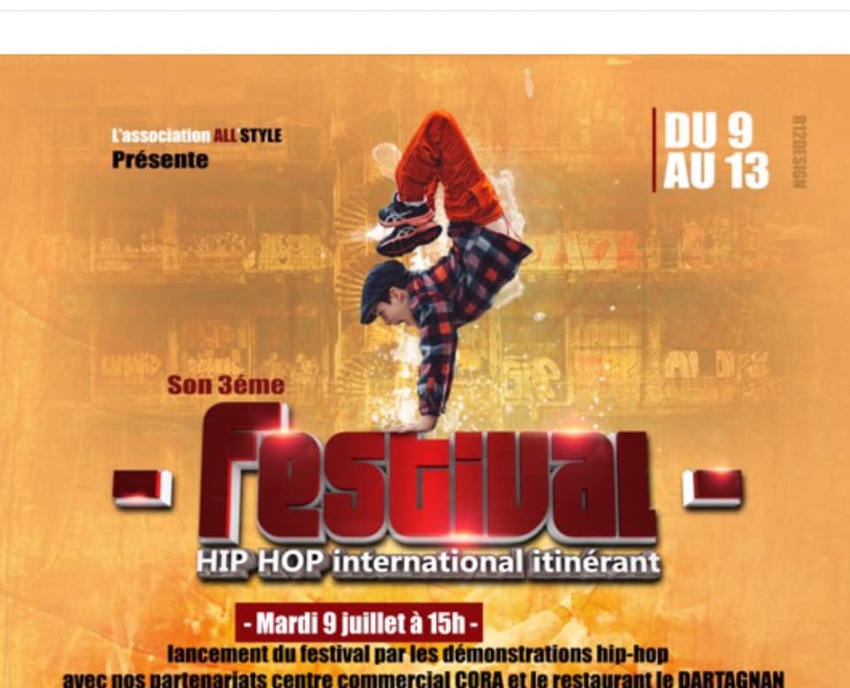FESTIVAL HIP-HOP ITINÉRANT INTERNATIONAL EN CEVENNES 2019 poster
