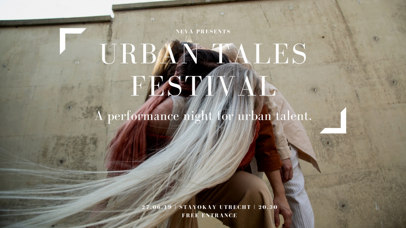 NEVA Presents: URBAN TALES Festival 2019 poster