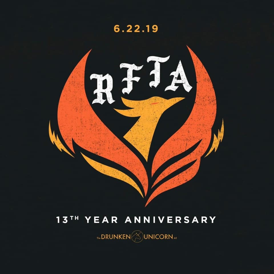 Risen From the Ashes 13 Year Anniversary 2019 poster