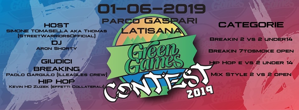 Breaking & Hip-Hop | Green Games 2019 poster
