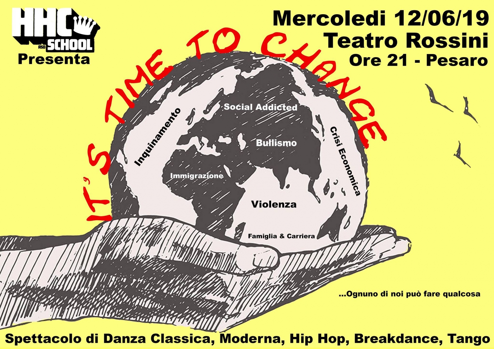 It's Time to Change 2019 poster