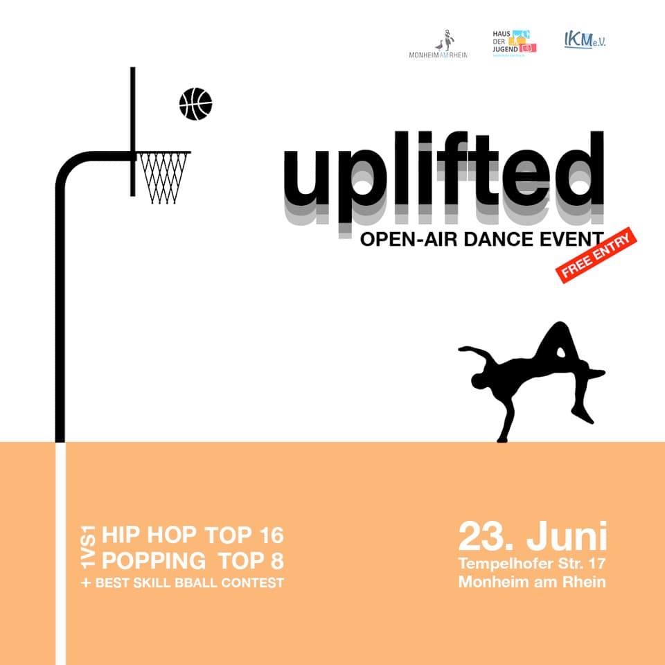 Uplifted Dance Event 2019 poster