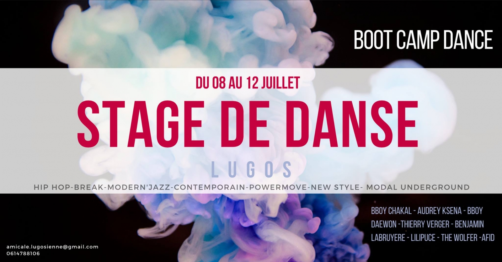 Stage de Danse Lugos 2019 poster