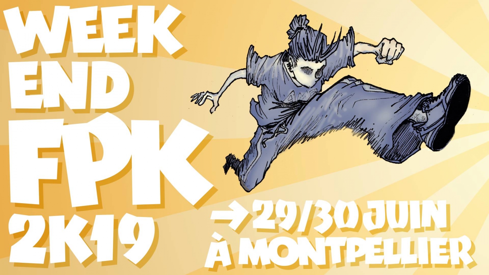 Week-end FPK 2019 poster