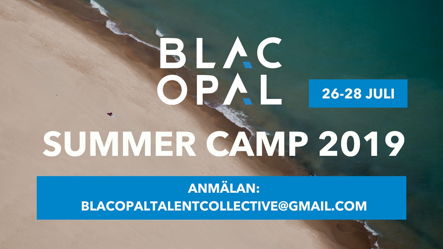 Blac Opal Summer Camp 2019 poster