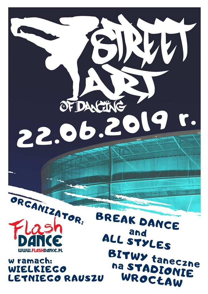 Street Art - bitwy na Stadionie Wrocła 2019 poster