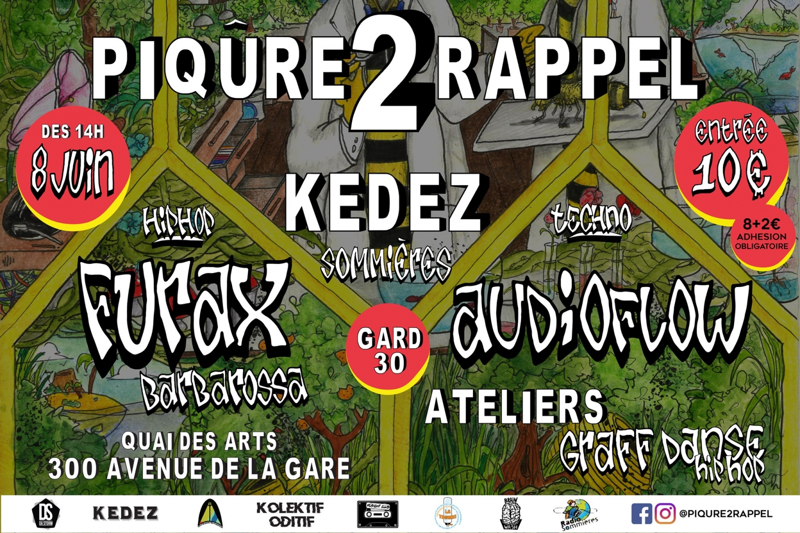 Piqûre 2 rappel Furax Barbarossa 2019 poster