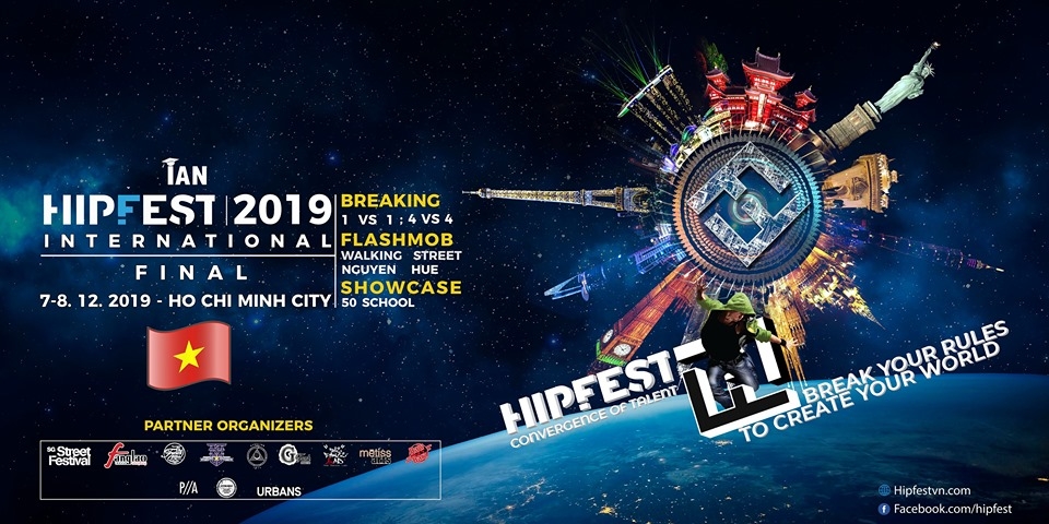 Hipfest - International 2019 poster