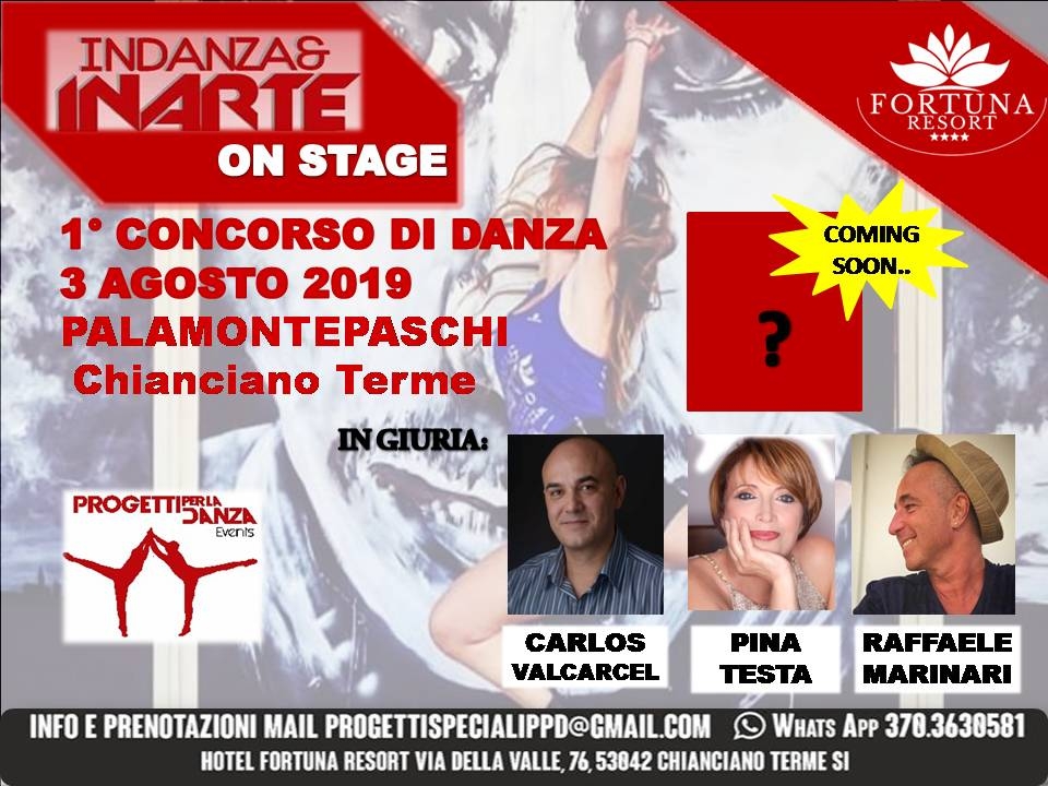 Concorso InDanza & InArte On Stage 2019 poster