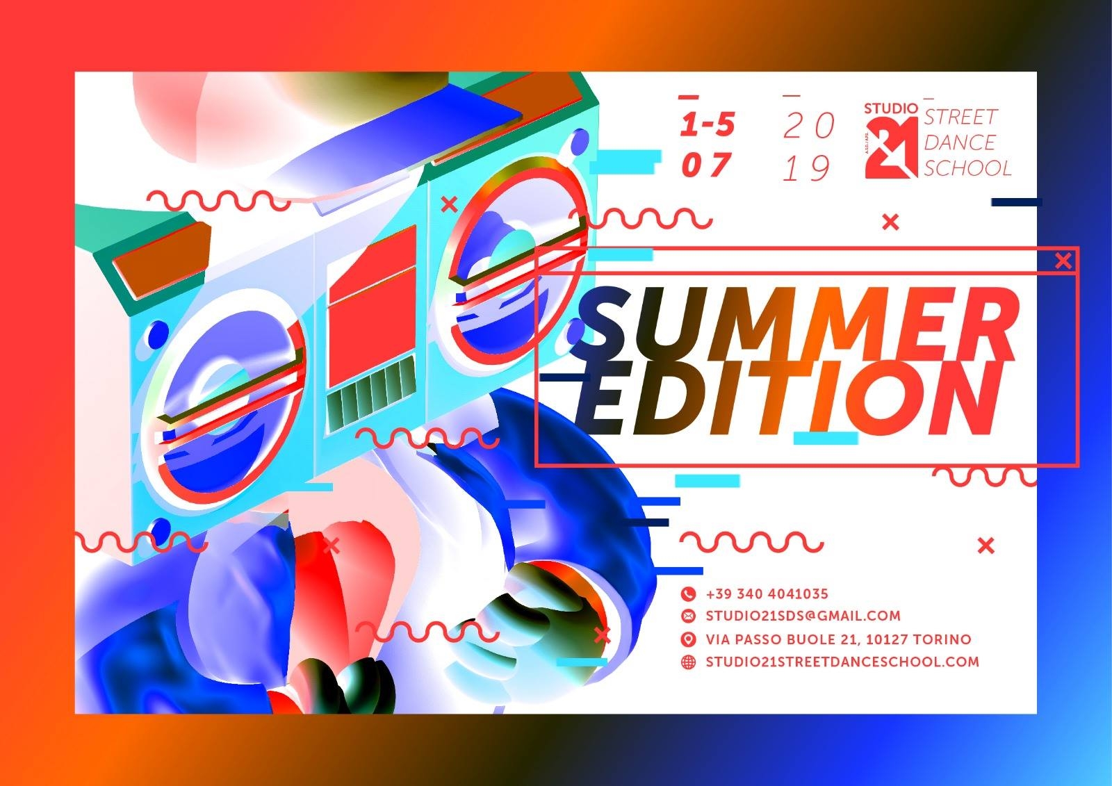 ST21 Summer edition 2019 poster
