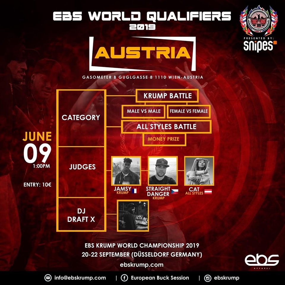 EBS - Austria Qualifie 2019 poster