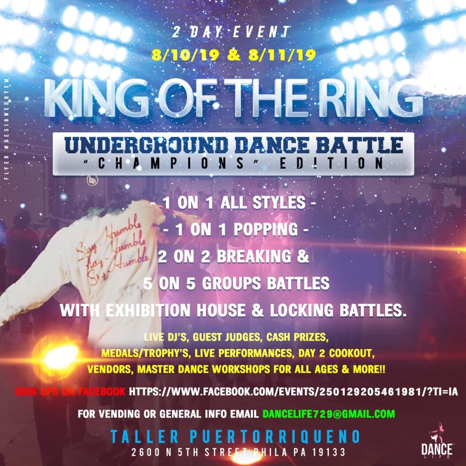 King Of The Ring Dance Battle 2019 poster