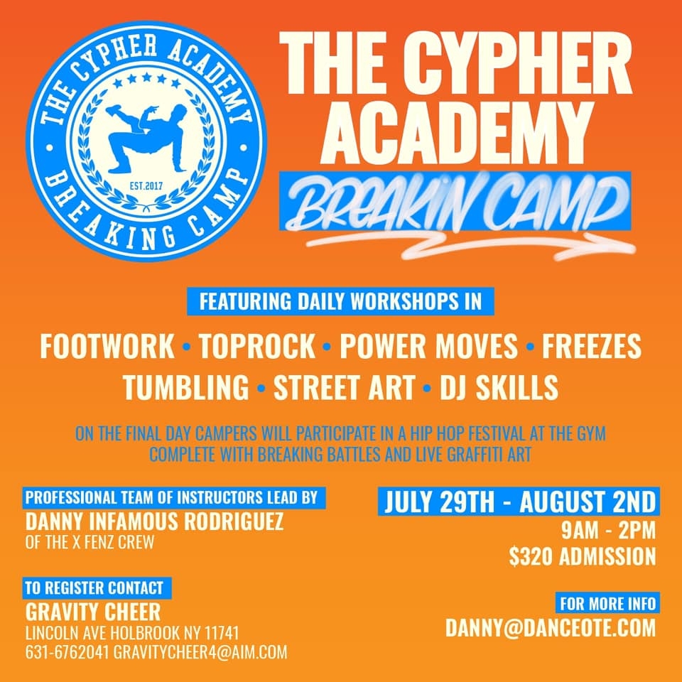 The Cypher Academy 2019 poster