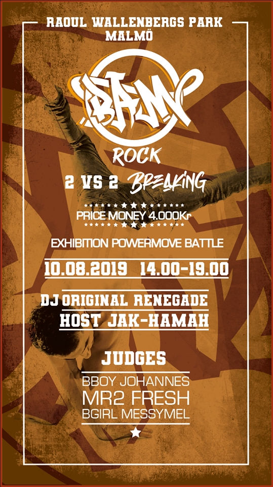 BAM Rock - 2 VS 2, Sweden poster