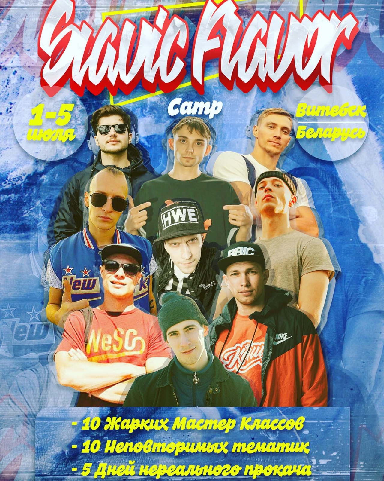 Slavic Flavor camp poster