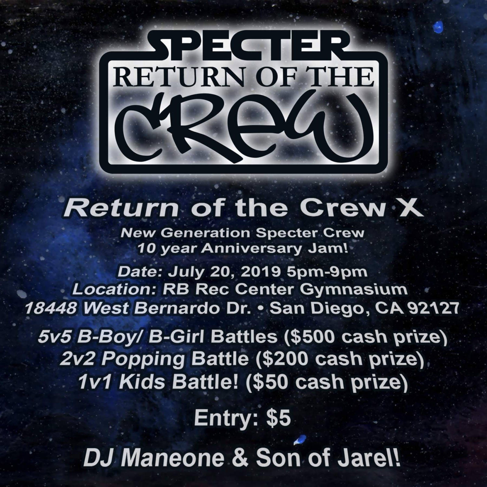 Return of the Crew X poster