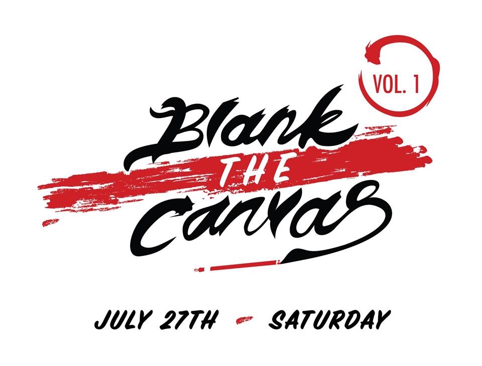 Blank The Canvas 2019 poster