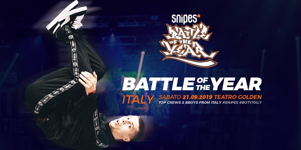 Snipes BOTY Italy 2019 poster