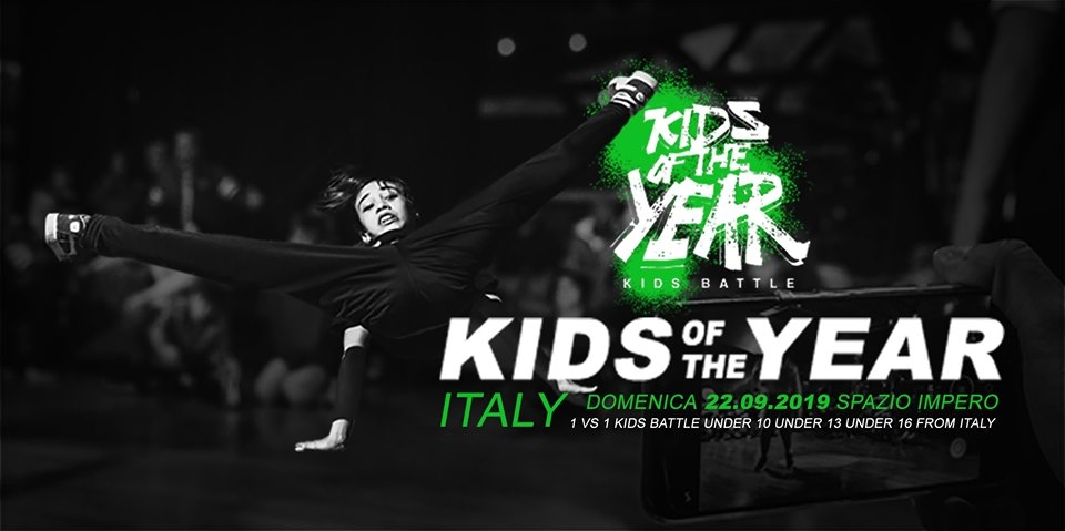 Kids of the Year Italy 2019 poster