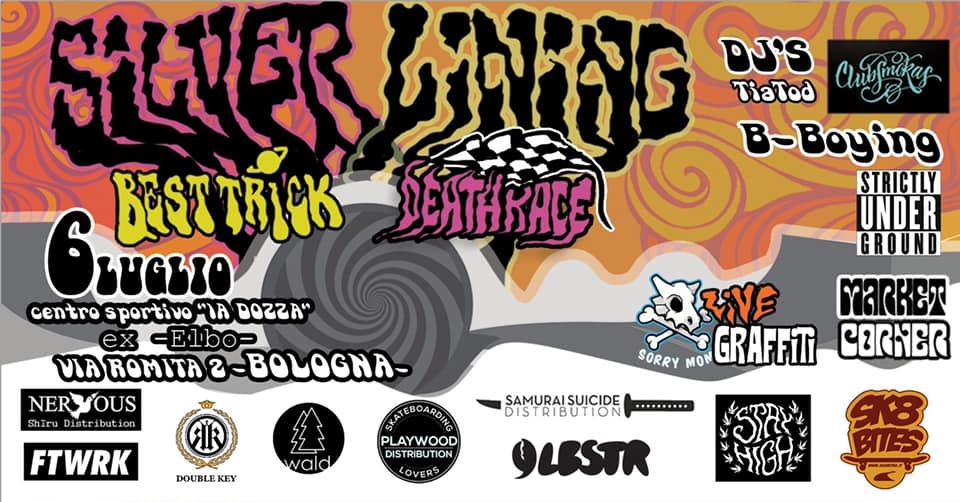 Silver Lining opening party 2019 poster