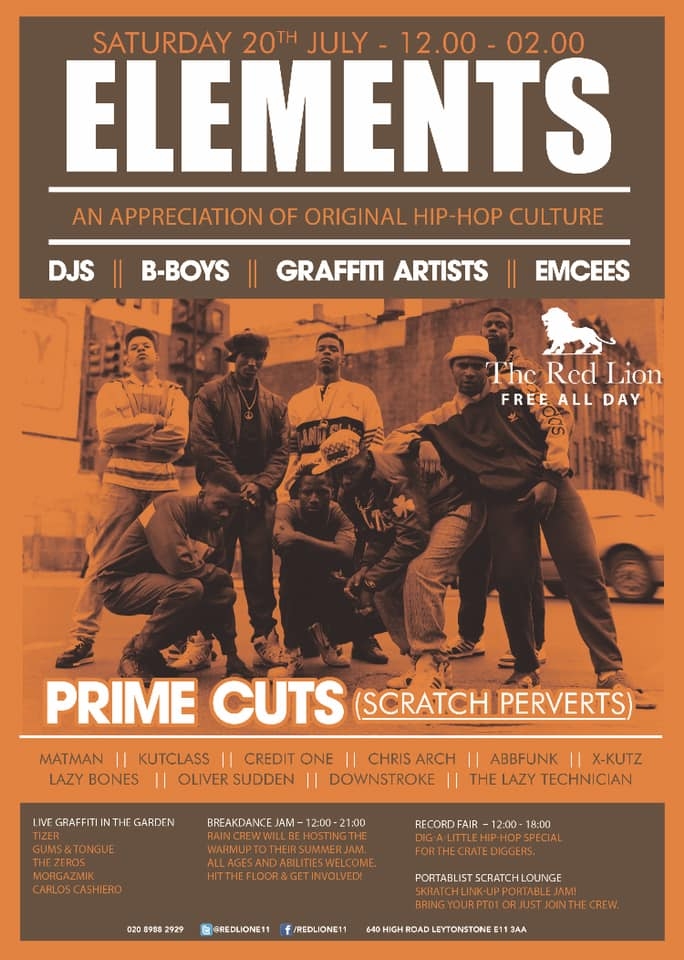 Elements x Rain Crew 2019 poster