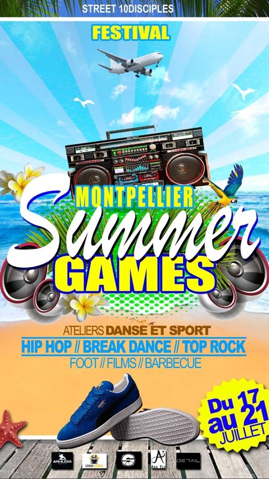 Montpellier Summer Game 2019 poster