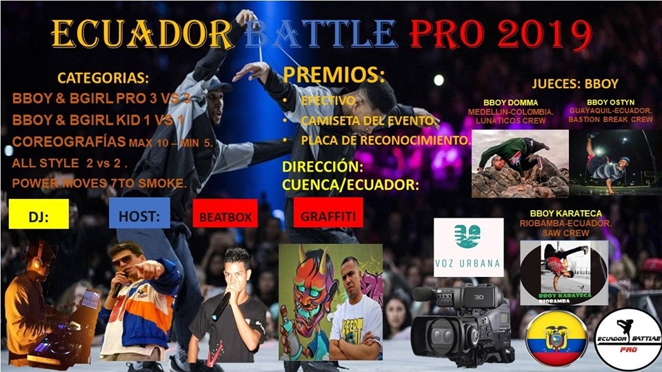 Ecuador Battle PRO 2019 poster