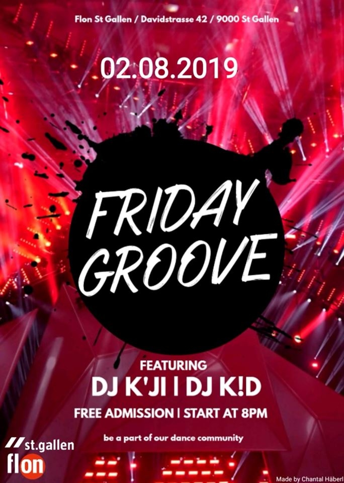 Friday Groove 2019 poster