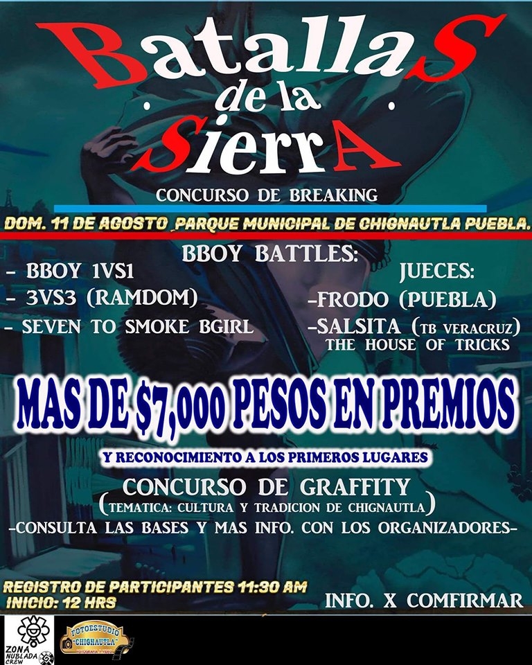 Batallas en la Sierra JAM 2019 poster