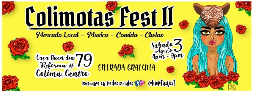 COLIMOTAS FEST 2da EDICIÓN 2019 poster