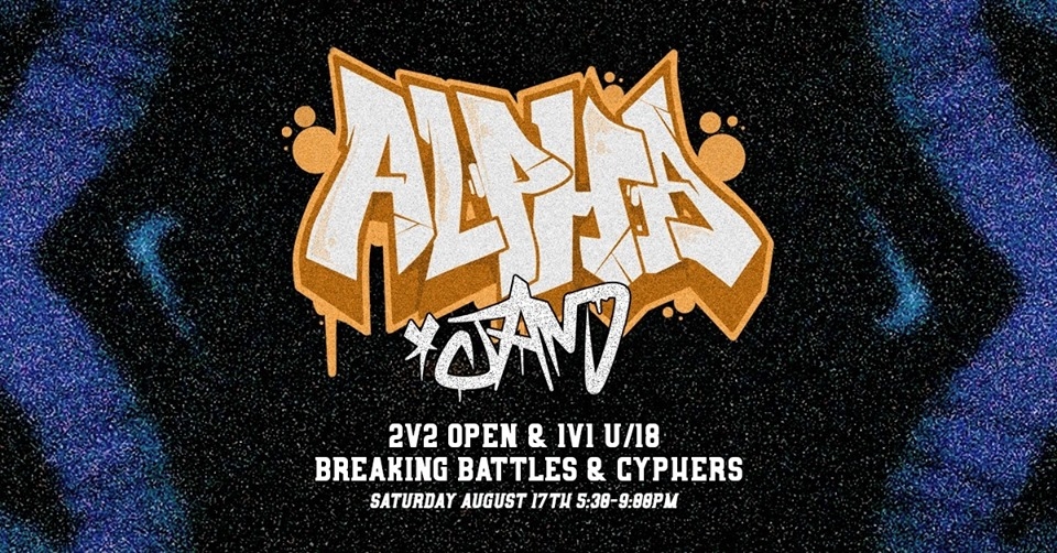 Alpha Jam  2019 poster