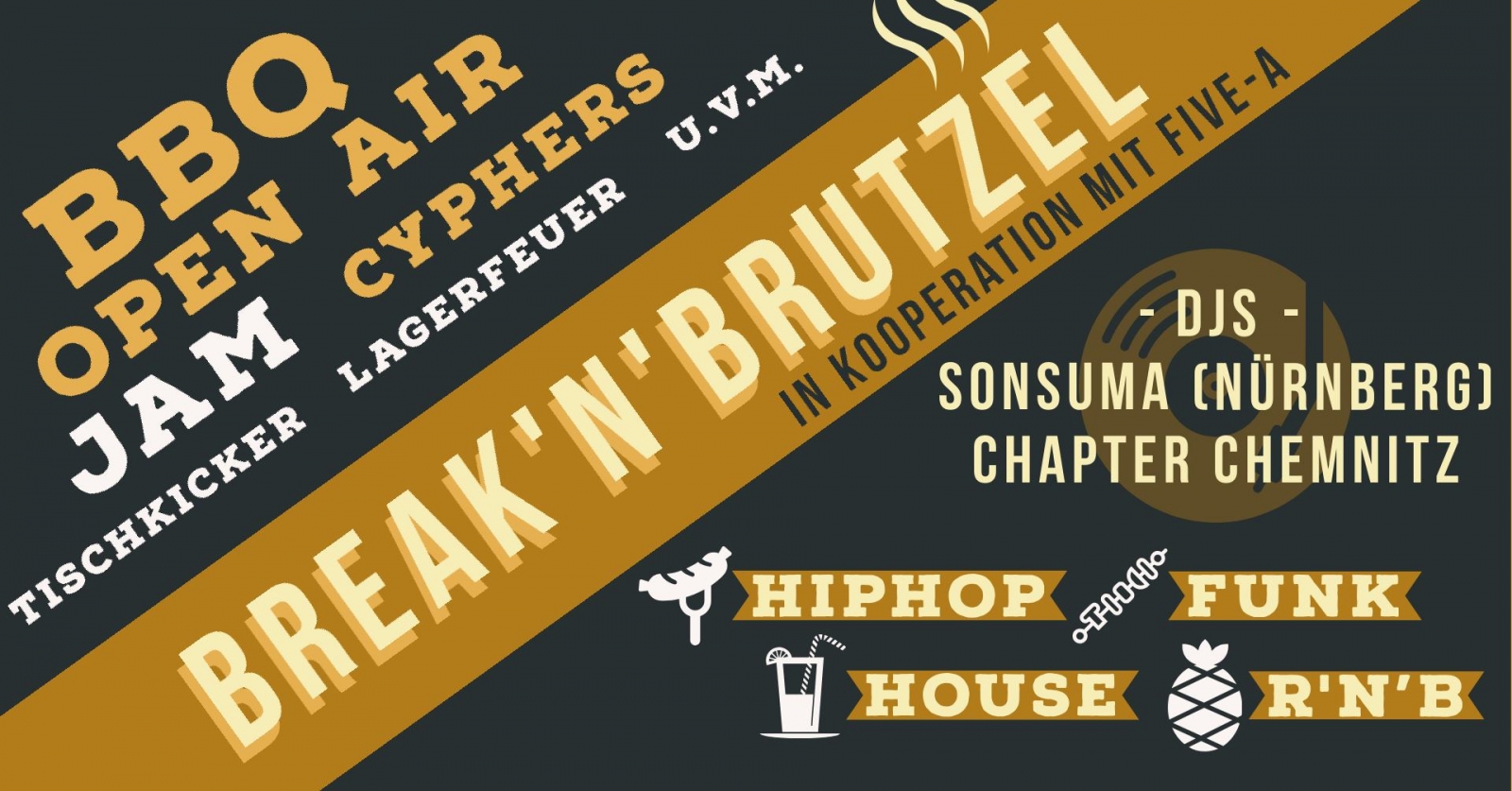 Break'n'Brutzel Jam 2019 poster