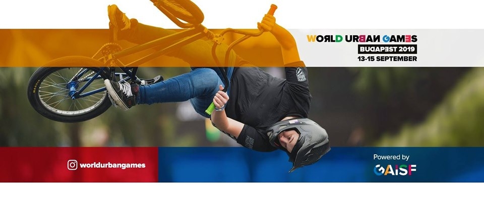 World Urban Games Budapest 2019 poster