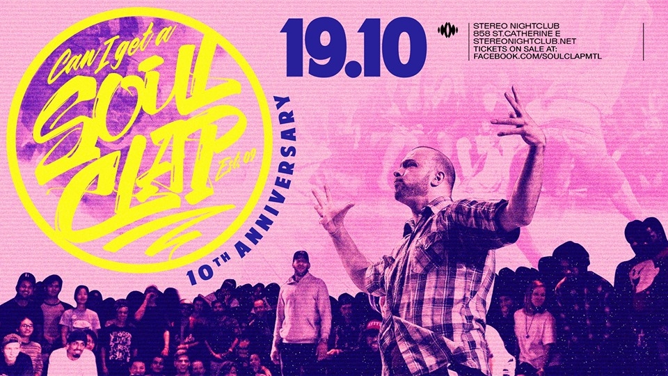 Can I Get A Soul Clap 10e Anniversaire 2019 poster