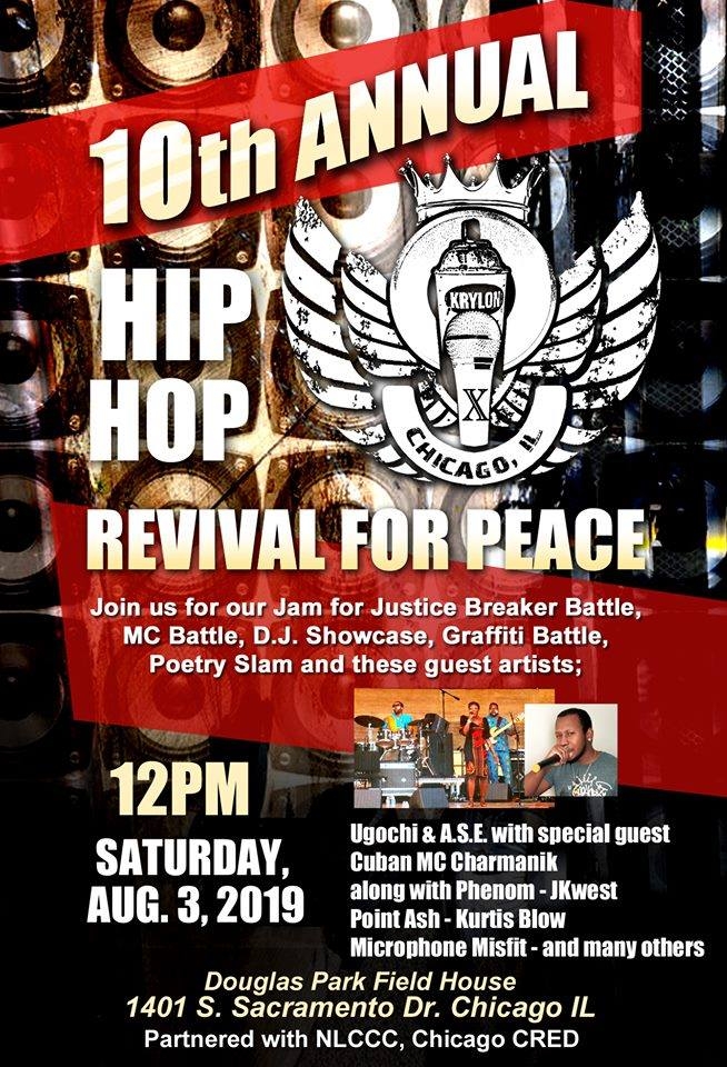 10th Annual Hip Hop Revival 2019 poster