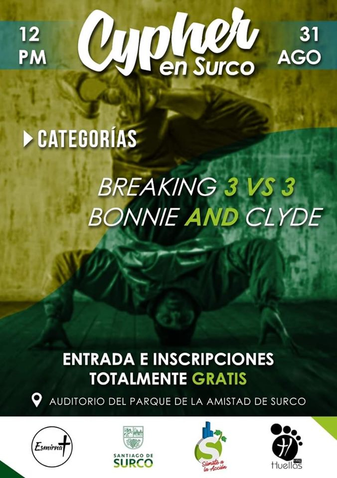 CYPHER EN SURCO 2019 poster