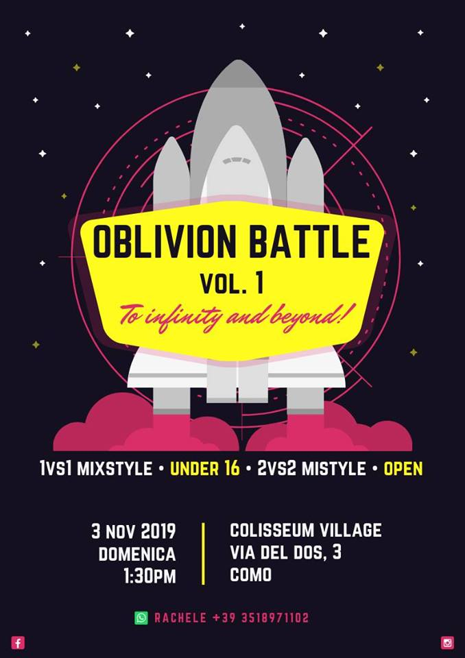 Oblivion Battle 2019 poster