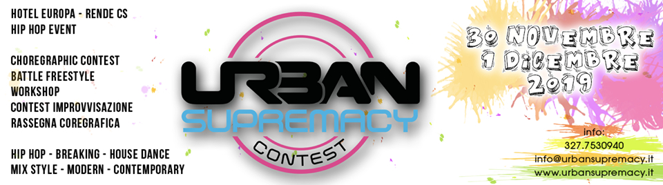 Urban Supremacy Contest 2019 poster