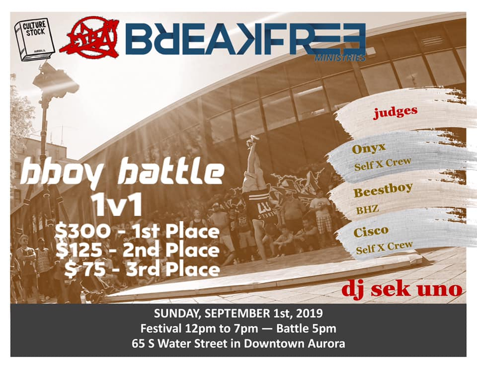 B-Boy Battle 2019 poster