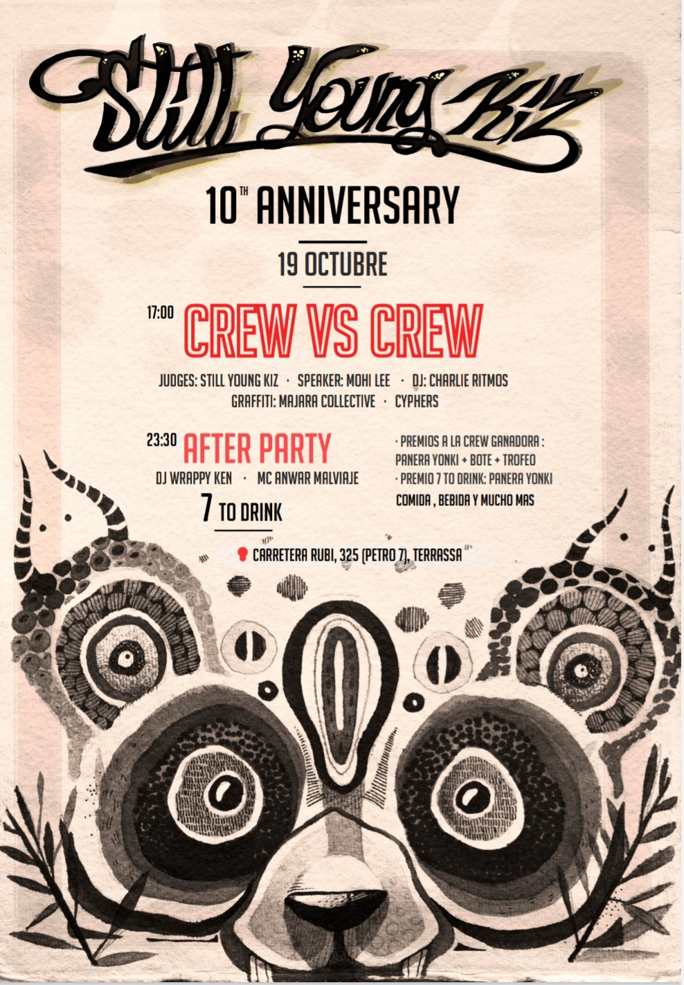 Still Young Kiz 10 aniversari 2019 poster