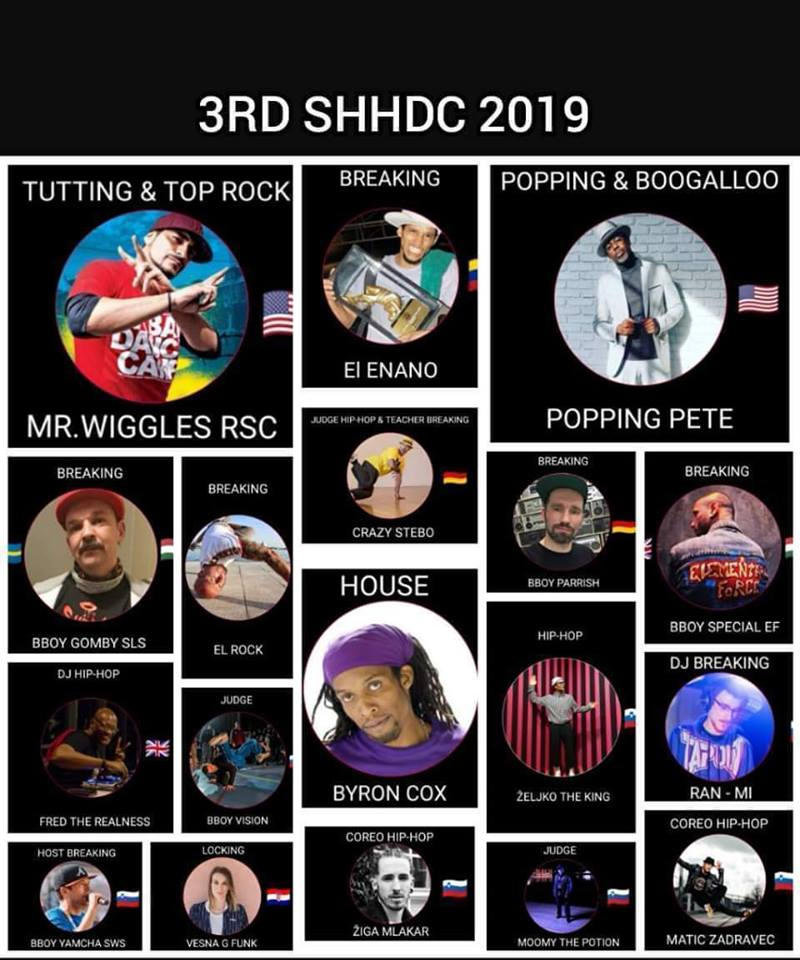 3rd Slovenian Hip-Hop Dance Convention & 10 y. of Funky Rockerz 2019 poster