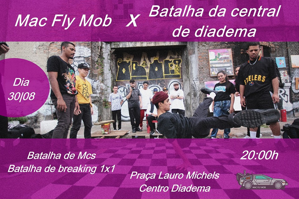 Mac Fly Mob x Batalha da Central  2019 poster