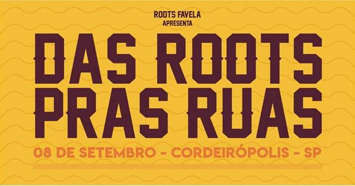 Das Roots Pras Ruas 2019 poster