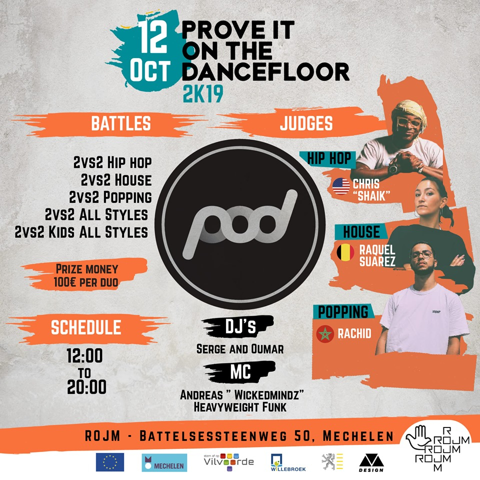 Prove It On The Dancefloor 2019 poster