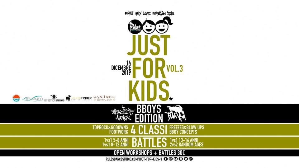 Just For Kids 2019 poster