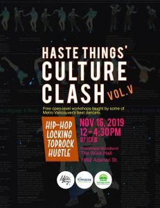 Haste Things' Culture Clash 2019